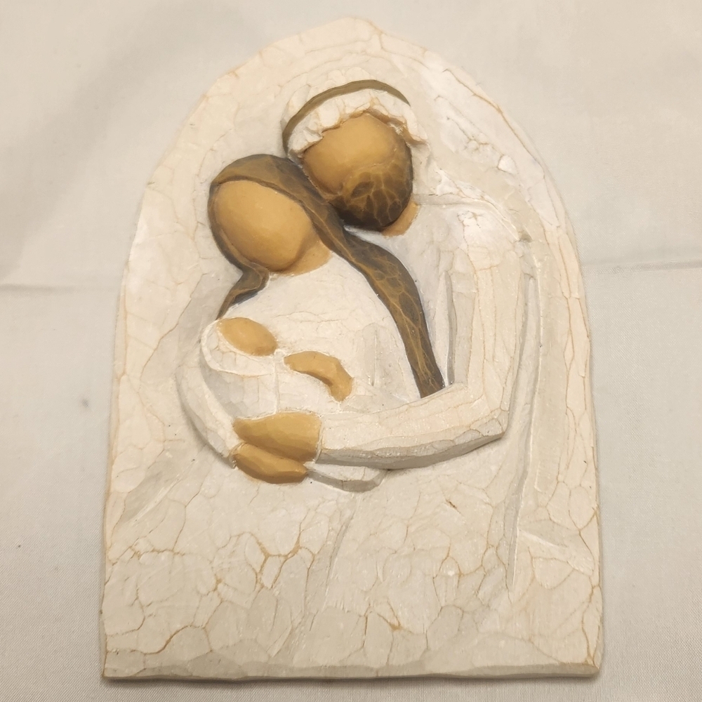 6” Willow Tree A Child is Born Decorative Plaque